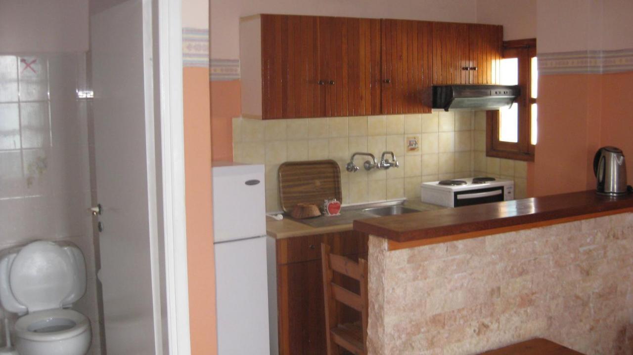 Aparthotel Theodora à Makrýgialos Extérieur photo